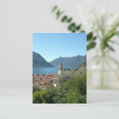 Como Lake Briefkaart (Staand voorkant)