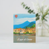 Como Lake, Italië Briefkaart (Staand voorkant)