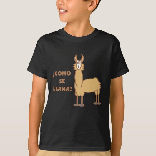 Como Se Llama? #2 T-shirt (Voorkant)