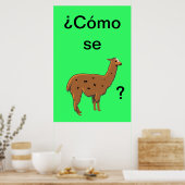 "Cómo se llama" ? Affiche (Cuisine)