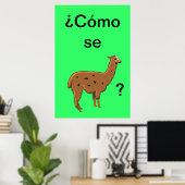 "Cómo se llama" ? Affiche (Bureau à domicile)