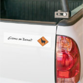 Cómo se llama? bumpersticker (Op Truck)