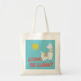 Como Se Llama Funny Spain Pun Canvas tas