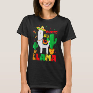 Como Se Llama Mexicaans Cinco De Mayo T-shirt
