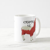 Como Se Llama Mug avec image en lama (Devant droit)