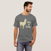 Como Se Llama?  Wat is jouw naam? T-shirt (Voorkant volledig)