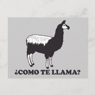 Como Te Llama Briefkaart