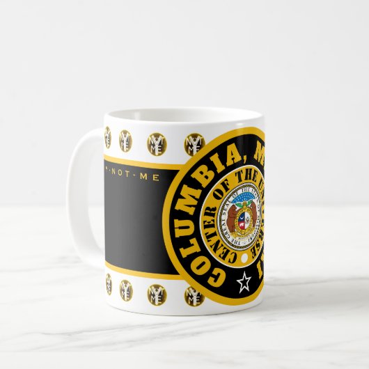 COMOCOU COLUMBIA, MISSOURI (COU) Mug (Devant gauche)