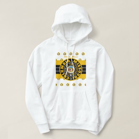COMOCOU COLUMBIA, MO (COU) 3 HOODIE (Design voorkant)