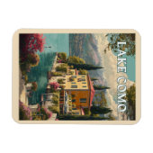 Comomeer - Italiaanse Lakeside Charm Magneet (Horizontaal)