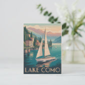 Comomeer-Vintage Briefkaart (Staand voorkant)
