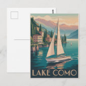 Comomeer-Vintage Briefkaart (Voorkant / Achterkant)