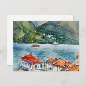 Comomeer Waterverf Briefkaart (Voorkant / Achterkant)