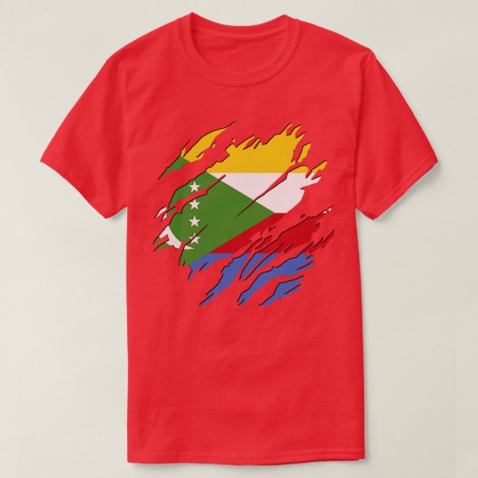 Comoren altijd t-shirt (Design voorkant)