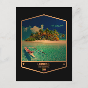 Comoren Briefkaart