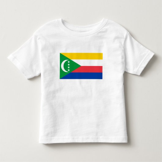 Comoren vlag kinder shirts (Voorkant)