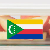 Comoren vlag labels (Aangebracht)
