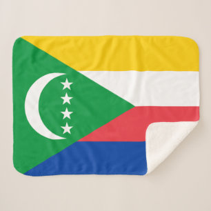 Comoren vlag sherpa deken