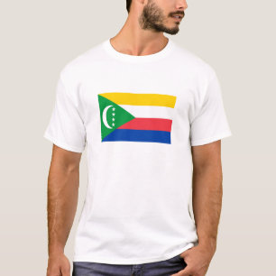 Comoren vlag t-shirt