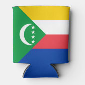 Comorese vlag blikjeskoeler (Voorkant)