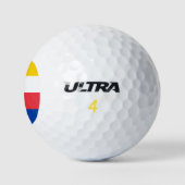 Comorese vlag golfballen (Logo)