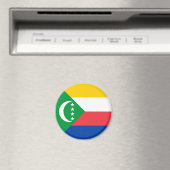 Comorese vlag magneet (Insitu (Vaatwasser))
