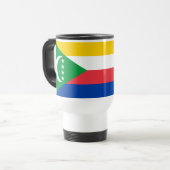 Comorese vlag reisbeker (Voorkant links)
