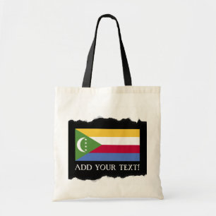 Comorese vlag tote bag