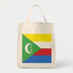 Comorese vlag tote bag