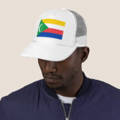 Comorese vlag trucker pet (In situ)