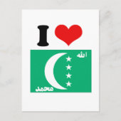 Comoros Flag Briefkaart (Voorkant)