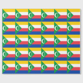 Comoros Flag Cadeaupapier (Vlak)