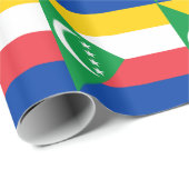 Comoros Flag Cadeaupapier (Rol Hoek)