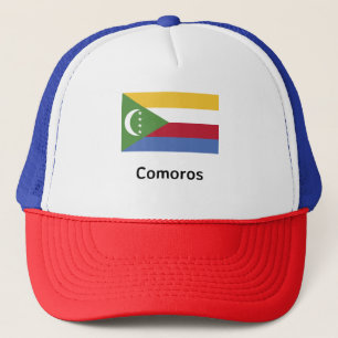 Comoros Flag Trucker Pet