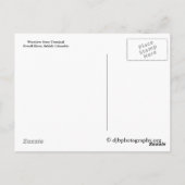 Comox Ferry Briefkaart (Achterkant)