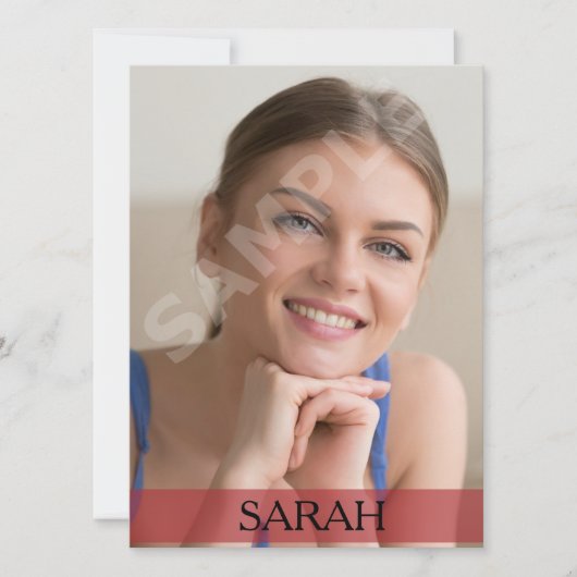 Comp Card-Sjablonen Kaart (Voorkant)