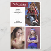 Comp Kaarten - model Sjabloon hoofdopname (Achterkant)