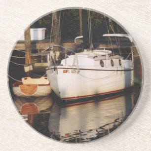 Compac Sailboot in Slip Zandsteen Onderzetter