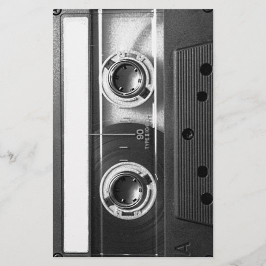 Compact Cassettebandje Briefpapier (Voorkant)