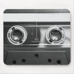 Compact Cassettebandje Muismat