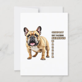 Compact, maar het inpakken van ernstige swagger briefkaart