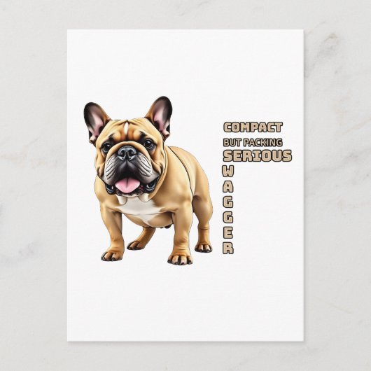 Compact, maar het inpakken van ernstige swagger briefkaart (Voorkant)