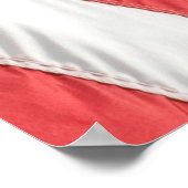 COMPACT POLICE PHOTO BACKDROP - Flag en badge Pos Poster (Hoek)