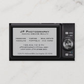 Compact Visitekaartje voor digitale camera fotogra (Achterkant)