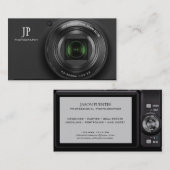 Compacte digitale camera fotografie-Visitekaartjes Visitekaartje (Voorkant / Achterkant)
