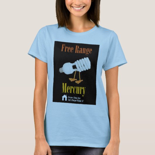 Compacte fluorescentielampen t-shirt (Voorkant)