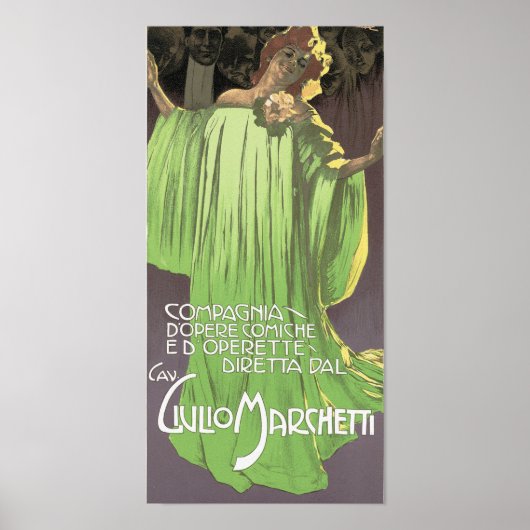 Compagnia d'Opere Comiche Poster (Voorkant)