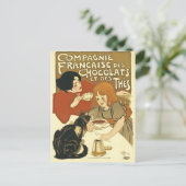 Compagnie Chocalats Advertisement French Briefkaart (Staand voorkant)