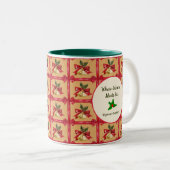 Compagnie Christmas Cheval Mug (Devant droit)