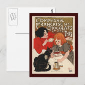 Compagnie Francaise Des Chocolats Briefkaart (Voorkant / Achterkant)